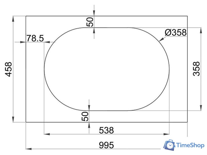  ЗОВ Тумба с умывальником Кито 100 K100LW0MWM-LDSPW6002 (белый матовый) - Изображение №10 — Интернет-магазин Time-Shop