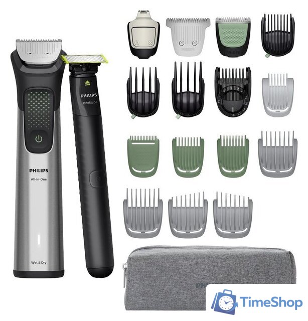 Триммер для бороды и усов Philips MG9557/15 - Изображение №1 — Интернет-магазин Time-Shop