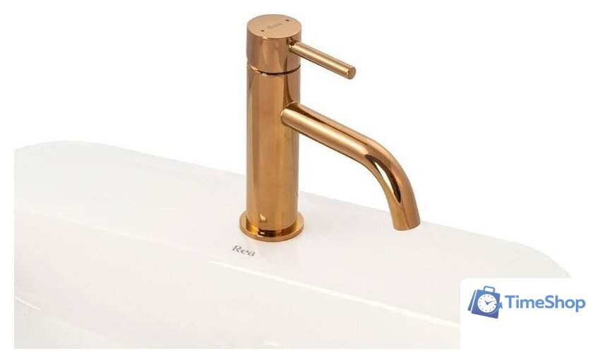 Смеситель Rea Lungo REA-B4500 (розовое золото) - Изображение №3 — Интернет-магазин Time-Shop