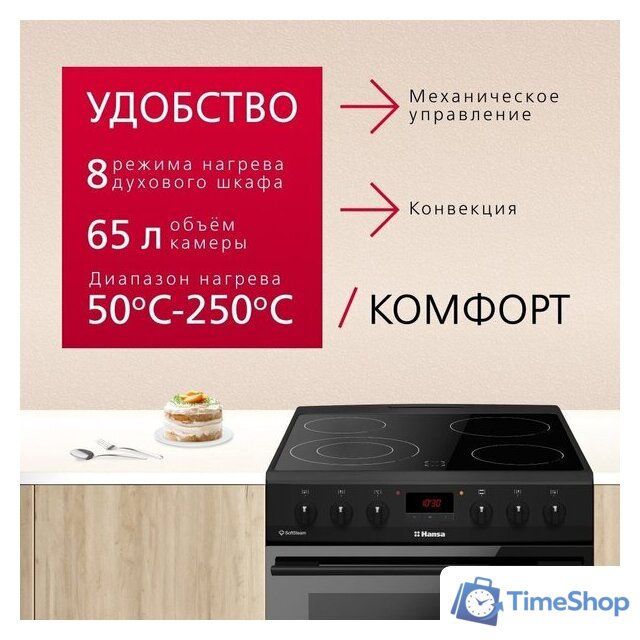 Кухонная плита Hansa FCCM69225H - Изображение №9 — Интернет-магазин Time-Shop