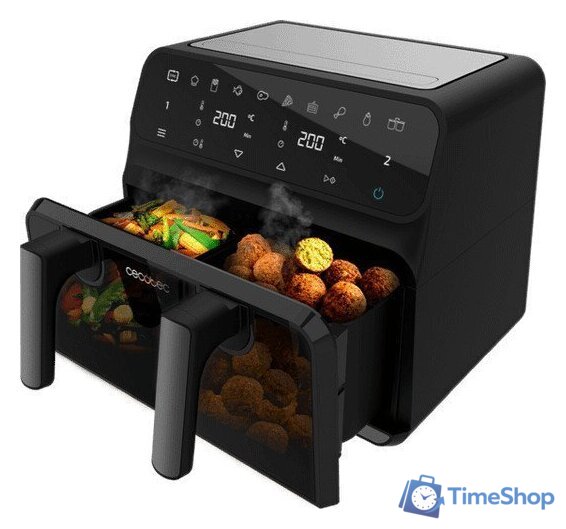 Аэрогриль (аэрофритюрница) Cecotec Cecofry Advance 9000 Window - Изображение №2 — Интернет-магазин Time-Shop