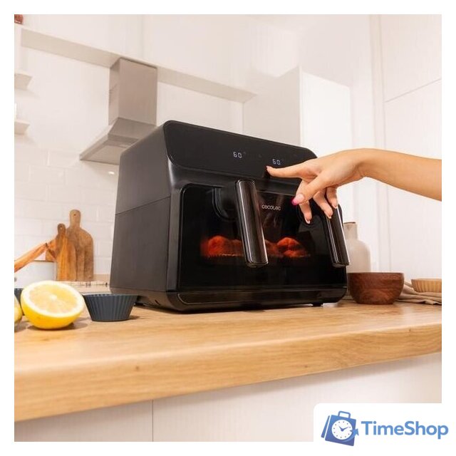 Аэрогриль (аэрофритюрница) Cecotec Cecofry Advance 9000 Window - Изображение №6 — Интернет-магазин Time-Shop