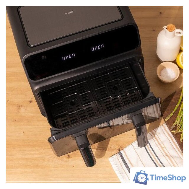 Аэрогриль (аэрофритюрница) Cecotec Cecofry Advance 9000 Window - Изображение №3 — Интернет-магазин Time-Shop