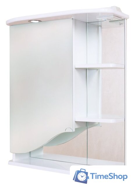  Onika Шкаф с зеркалом Виола 60.01 левый (белый) [206003] - Изображение №1 — Интернет-магазин Time-Shop