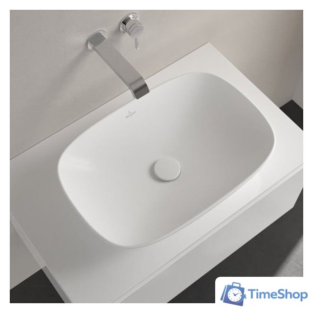 Умывальник Villeroy & Boch Loop&Friends 4A4901RW - Изображение №4 — Интернет-магазин Time-Shop