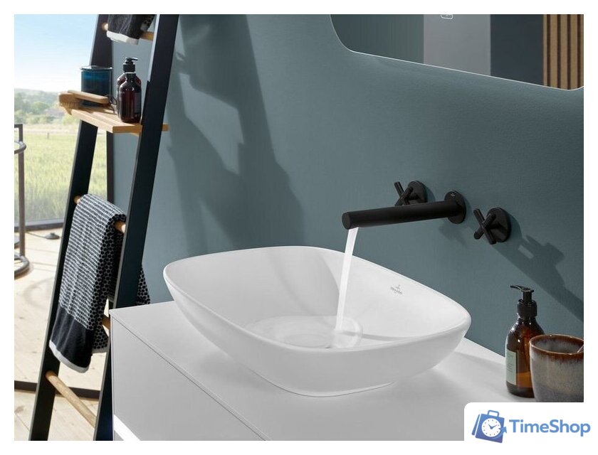 Умывальник Villeroy & Boch Loop&Friends 4A4901RW - Изображение №9 — Интернет-магазин Time-Shop