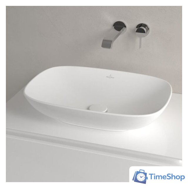 Умывальник Villeroy & Boch Loop&Friends 4A4901RW - Изображение №3 — Интернет-магазин Time-Shop