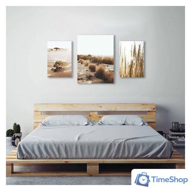 Картина Stamprint Песочные руиные CS006 SET3 (80x160) - Изображение №2 — Интернет-магазин Time-Shop