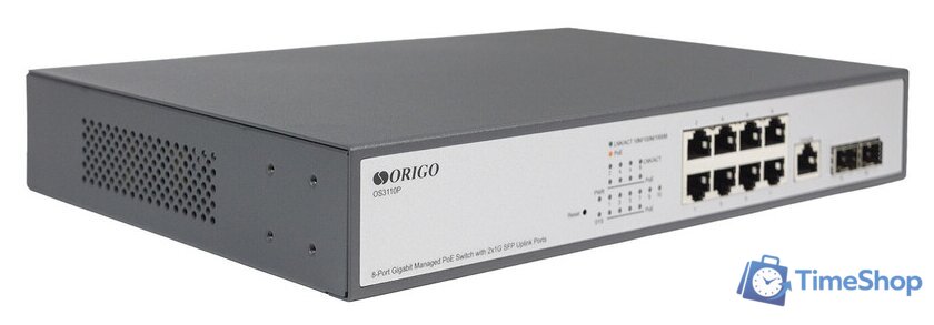 Управляемый коммутатор 2-го уровня Origo OS3110P/135W/A1A - Изображение №1 — Интернет-магазин Time-Shop