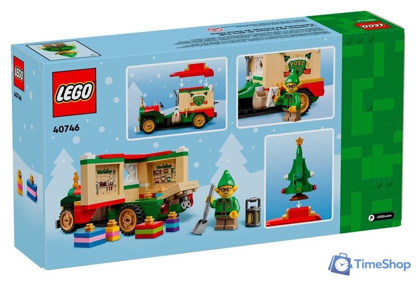 Конструктор LEGO 40746 Грузовик доставки Санты - Изображение №6 — Интернет-магазин Time-Shop