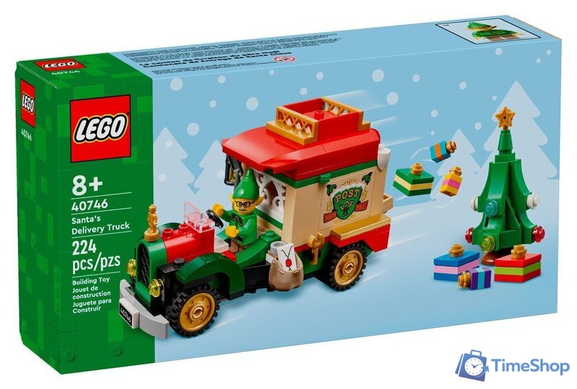 Конструктор LEGO 40746 Грузовик доставки Санты - Изображение №1 — Интернет-магазин Time-Shop