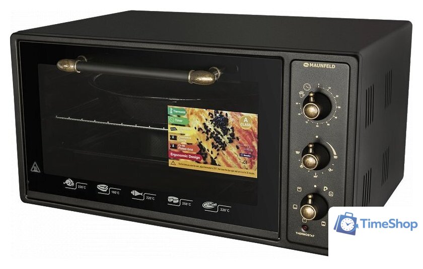 Мини-печь MAUNFELD CEMOA.456.RBG - Изображение №2 — Интернет-магазин Time-Shop
