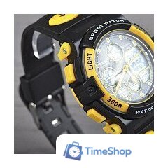 Наручные часы Skmei 1163-4 (желтый) - Изображение №5 — Интернет-магазин Time-Shop