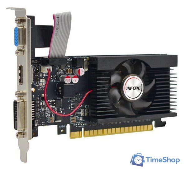 Видеокарта AFOX Geforce GT 710 4GB DDR3 AF710-4096D3L5-V3 - Изображение №2 — Интернет-магазин Time-Shop