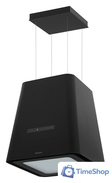 Кухонная вытяжка Krona Hilary Isola 500 S (черный) - Изображение №1 — Интернет-магазин Time-Shop