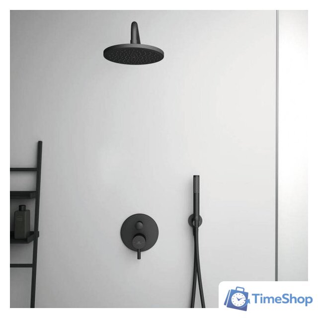 Верхний душ Ideal Standard IdealRain Black BD140XG - Изображение №4 — Интернет-магазин Time-Shop