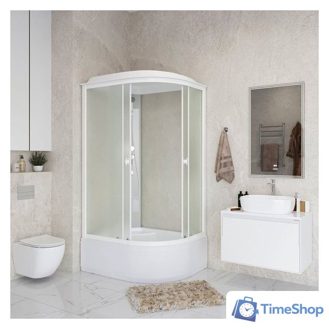 Душевая кабина Niagara Promo P100/80/40L/MT 100x80x215 - Изображение №5 — Интернет-магазин Time-Shop