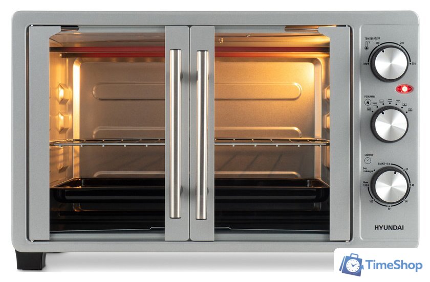 Мини-печь Hyundai MIO-HY077 - Изображение №1 — Интернет-магазин Time-Shop