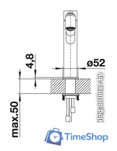 Смеситель Blanco Ambis-s 523119 - Изображение №8 — Интернет-магазин Time-Shop