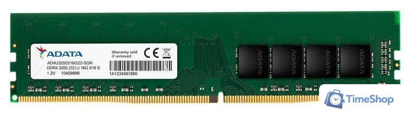 Оперативная память ADATA 32GB DDR4 PC4-25600 AD4U320032G22-SGN - Изображение №1 — Интернет-магазин Time-Shop