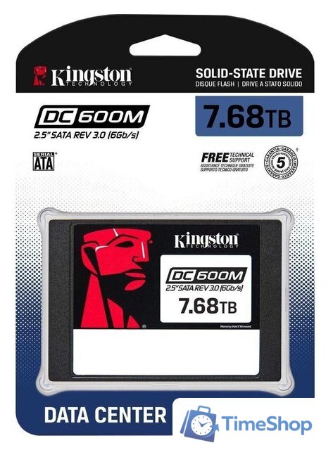 SSD Kingston DC600M 7.68TB SEDC600M/7680G - Изображение №3 — Интернет-магазин Time-Shop