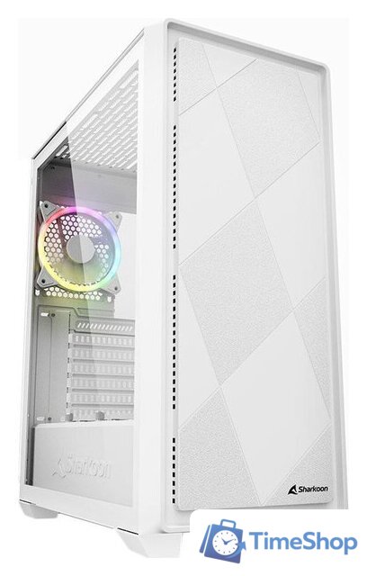 Корпус Sharkoon VS8 RGB (белый) - Изображение №1 — Интернет-магазин Time-Shop