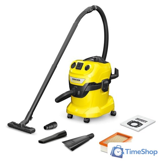Пылесос Karcher WD 4 P V-20/5/22 + Nozzle 1.628-273.0 - Изображение №1 — Интернет-магазин Time-Shop