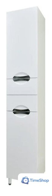  Doratiz Шкаф-пенал для ванной Афина 35 L 2712.291 (белый,напольный) - Изображение №1 — Интернет-магазин Time-Shop