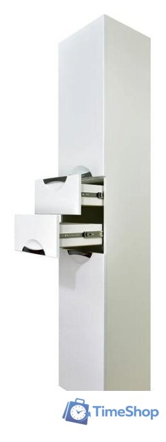  Doratiz Шкаф-пенал для ванной Афина 35 L 2712.291 (белый,напольный) - Изображение №4 — Интернет-магазин Time-Shop