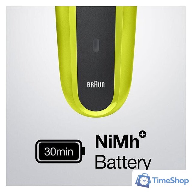 Электробритва Braun Series 3 300s (зеленый) - Изображение №5 — Интернет-магазин Time-Shop