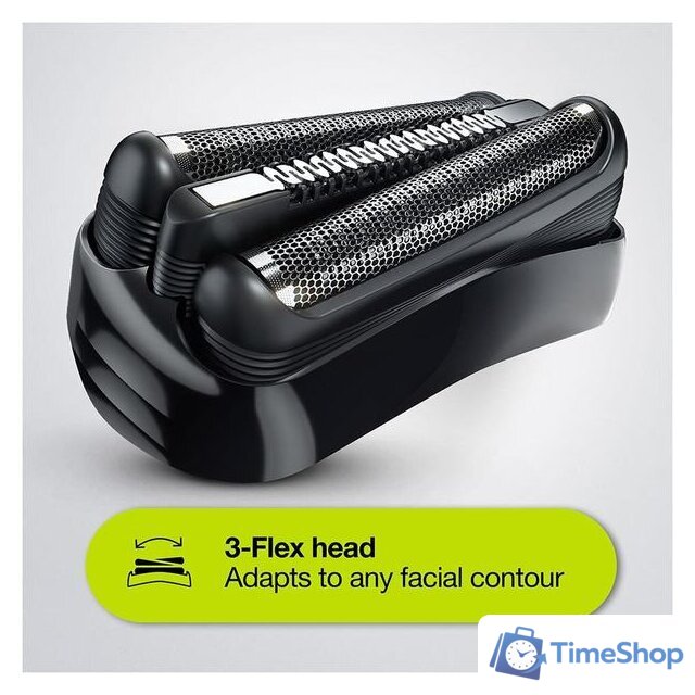 Электробритва Braun Series 3 300s (зеленый) - Изображение №4 — Интернет-магазин Time-Shop