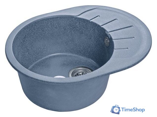 Кухонная мойка GranFest Rondo GF-R580L (графит) - Изображение №1 — Интернет-магазин Time-Shop