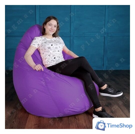 Кресло-мешок Flagman Груша Мега Г3.2-11 (сирень) - Изображение №11 — Интернет-магазин Time-Shop