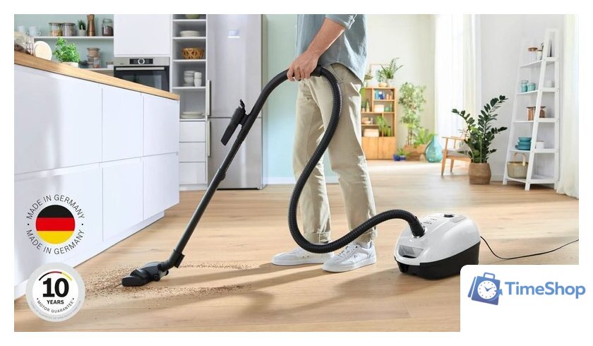 Пылесос Bosch Serie 4 BGL38WH3H - Изображение №13 — Интернет-магазин Time-Shop