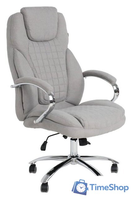 Офисное кресло AksHome Paradis (ткань, светло-серый) - Изображение №1 — Интернет-магазин Time-Shop