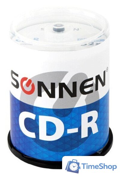CD-R диск Sonnen 700Mb 52x 513533 (100 шт.) - Изображение №1 — Интернет-магазин Time-Shop