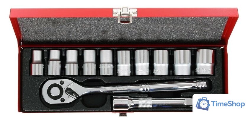 Набор трещотка с головками Matrix 13526 (12 предметов) - Изображение №2 — Интернет-магазин Time-Shop