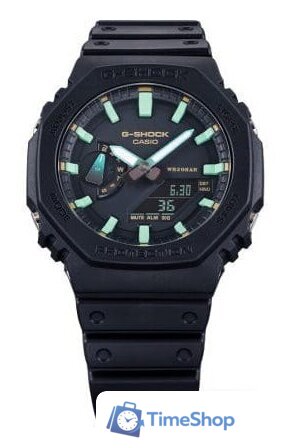 Наручные часы Casio G-Shock GA-2100RC-1A - Изображение №3 — Интернет-магазин Time-Shop