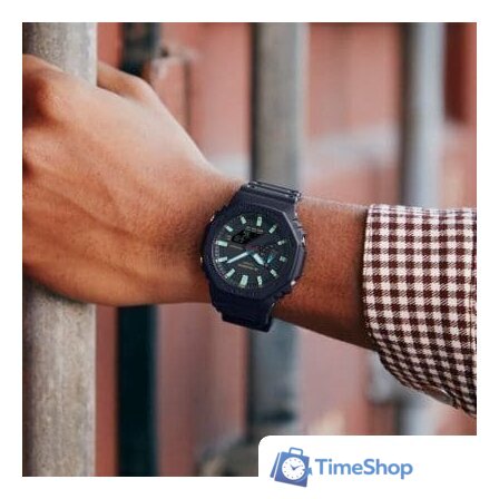 Наручные часы Casio G-Shock GA-2100RC-1A - Изображение №2 — Интернет-магазин Time-Shop