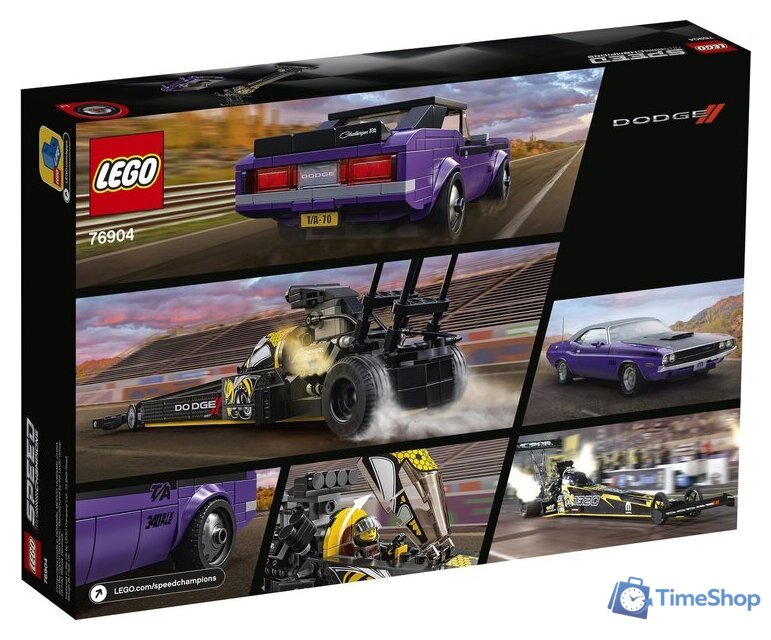 Конструктор LEGO Speed Champions 76904 Mopar Dodge//SRT and Dodge Challenger - Изображение №2 — Интернет-магазин Time-Shop