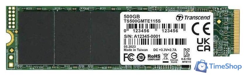 SSD Transcend 115S 500GB TS500GMTE115S - Изображение №1 — Интернет-магазин Time-Shop