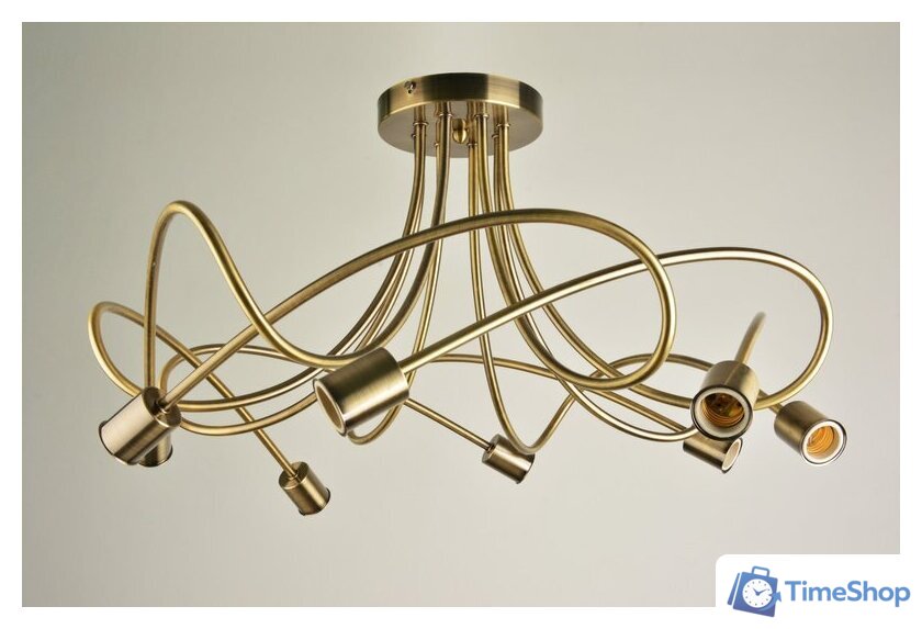 Люстра средней высоты Mirastyle BL-0913/8A AB - Изображение №2 — Интернет-магазин Time-Shop