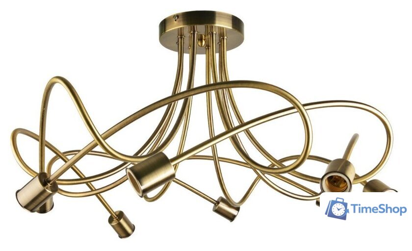 Люстра средней высоты Mirastyle BL-0913/8A AB - Изображение №1 — Интернет-магазин Time-Shop