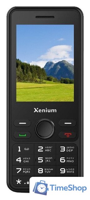Кнопочный телефон Xenium X280 (черный) - Изображение №2 — Интернет-магазин Time-Shop