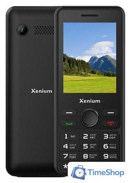 Кнопочный телефон Xenium X280 (черный) - Изображение №1 — Интернет-магазин Time-Shop