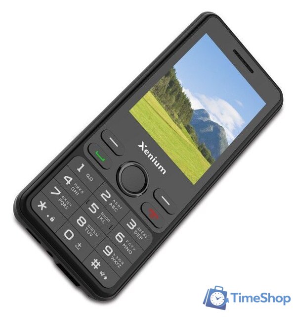 Кнопочный телефон Xenium X280 (черный) - Изображение №3 — Интернет-магазин Time-Shop