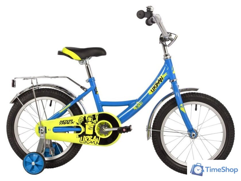 Детский велосипед Novatrack Urban 16 2022 163URBAN.BL22 (синий) - Изображение №1 — Интернет-магазин Time-Shop