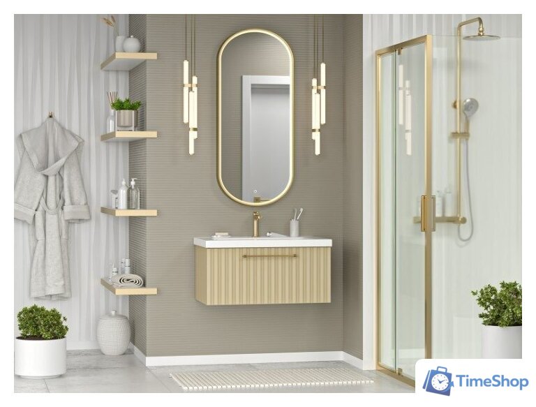  Brevita Тумба под умывальник Alicante 80 ALI-09080-4601Я - Изображение №5 — Интернет-магазин Time-Shop