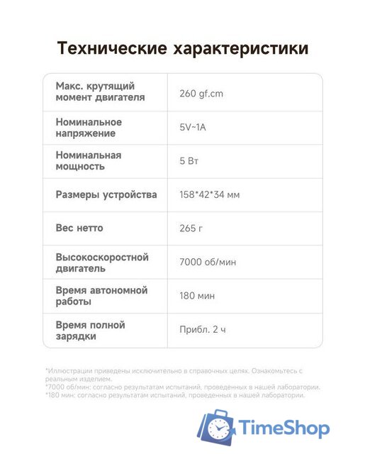 Машинка для стрижки волос Dreame T3 AG01B - Изображение №21 — Интернет-магазин Time-Shop
