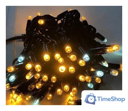 Светодиодная гирлянда ULED ULED-SL-100-220V-(B-F-WW/W) - Изображение №1 — Интернет-магазин Time-Shop